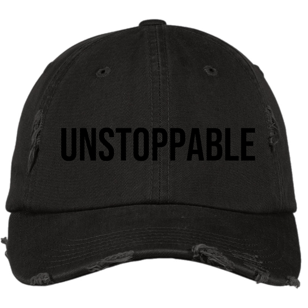 Unstoppable distressed cap